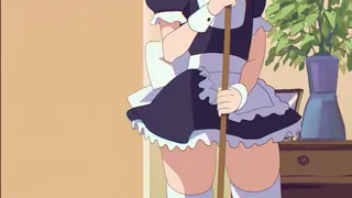 Naughty Maid Gets Punished for Her Sloppy Work