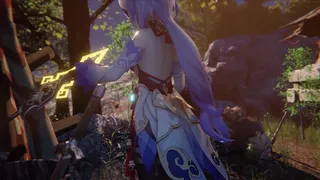 Ganyu's Hilichurl Fantasy at a Girls Party