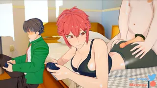 Tomo-Chan is a girl! - Tomo experiences NTR while gaming with Jun [MrImpy]