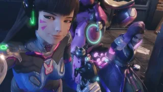 D.Va Confronts Sombra in Intimate Showdown [Lvl3toaster]