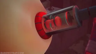 Jinx Gets Tickled by BaronStrap's Machine