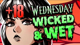 Wednesday Gets Wicked & Wet: A Lewd Rhythm Game by NowaGames [ProjectPhysalis]