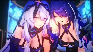 Acheron from Honkai Star Rail in an Adult Video #1