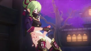 Genshin Impact Futa Kuki Shinobu by PastaPaprika