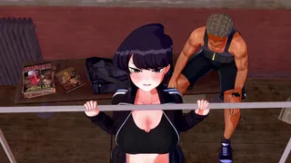 Komi-san special training for tadano [peh-koi]