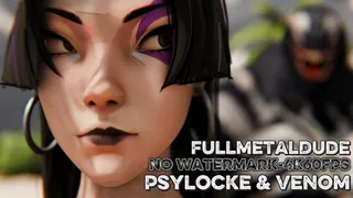 Psylocke & Venom [NO WM[FullmetalDude][4K60FPS]