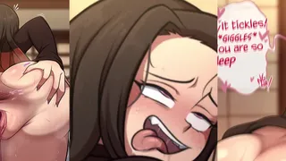 "Tanjuro Teaches Nezuko Something"