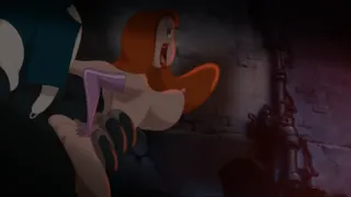 Jessica Rabbit pounded by an ape