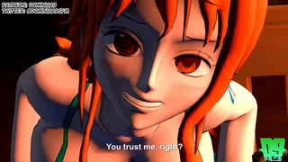 Nami Shows Luffy How Good Sex Can Feel