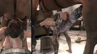 The Goddess Slut: Parts 4 & 5 Shortened Scenes [Fart Warning]