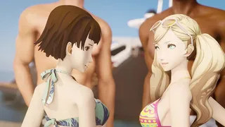 Makoto and Ann get picked up