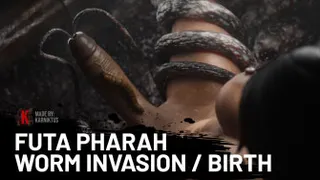[COMMISSION] Futa Pharah Worm Invasion + Birth