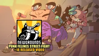 Punk Felines Street Fight
