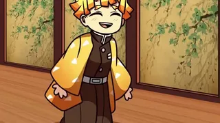 Inosuke teaches nezuko his name