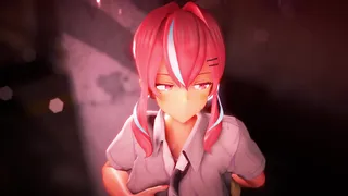 KyaroMMD Public bathroom