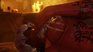 Karlach Facehugged and Birth