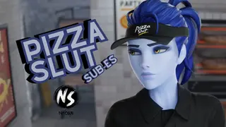 Pizza Slut [Aphy3d] [White] [SUB-ES]