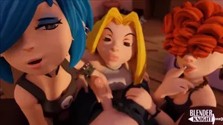 Kanker Sisters Blowjob - Blenderknight
