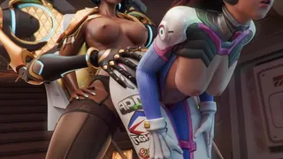 Hot Dva & Domina Action