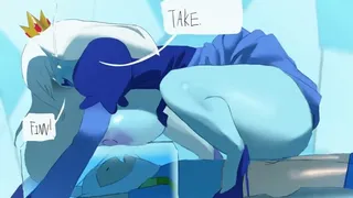 Adventure Time Finn X Ice Queen Parody