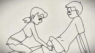 Shizuka and Nobita Hot Fun XXX [Doremon]