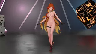 Mavuika Genie Girls' Generation Genshin Impact BlenderMMD