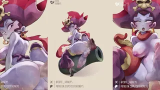 Risky Boots Futa Riding Cannon