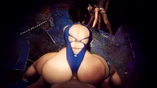 Chun-Li Alt Costume Doggystyle Stoneddude