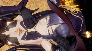 MMD Genshin Mona Junky Night Town Orchestra