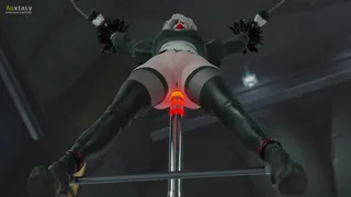 2B Pounded by Fucking Machine
