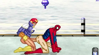 Captain Falcon X Spiderman MUGEN Intense Action