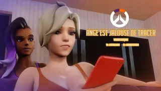 Mercy Jealous of Tracer French Dubbed [Expandinator]