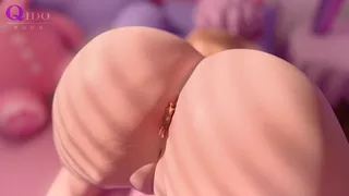 Intense Giantess Blender Anal Sex and Vore
