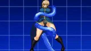 MUGEN Ryona: Goeniko and Slime Battle