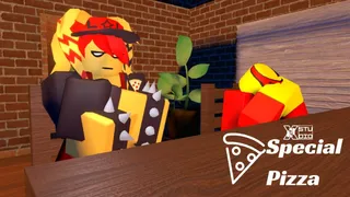 Special Pizza Animation</think>