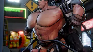Venom Handjob Punisher Marvel Gay 3D Animation
