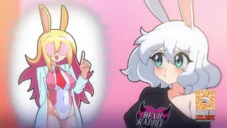 Bunny Girl Mary Lesbian Slime Hentai Animation