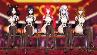 莉雅絲x姫島朱乃x黑歌x古蕾菲亞·路西菲格斯x維妮拉娜·吉蒙裡 - You Drive Me Crazy【ハイスクールD×D】