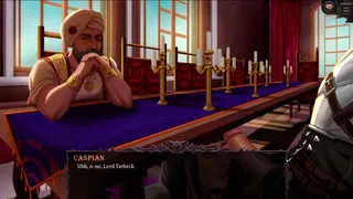 Parasite Black: Lady Tarbeck Table Blowjob Scene