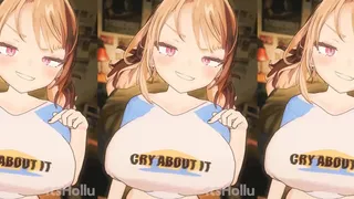 Hot Gigi Boob Bouncing