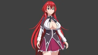 Sexy Rias Gremory college DxD