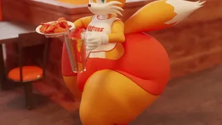 Tails' New Job Scene