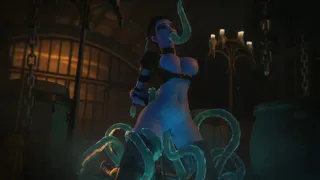Widowmaker's Intense Night Of Tentacle Pleasure Part 1 [4K 60FPS]