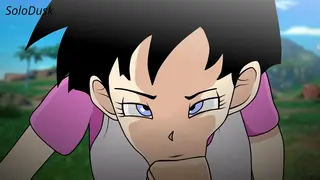 Videl's Intense Training Session