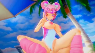Hot Ironmouse Decora Cowgirl Scene