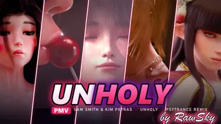 Intense UNHOLY PMV by RawSky Sam Smith Kim Petras Unholy Psytrance Remix