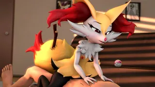 Braixen Cowgirl POV Scene