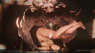 Kassandra & Minotaur Impregnated</think>