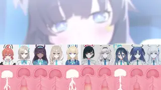 Blue Archive Hentai: Asuna, Toki & Karin X-Ray Creampie Sports Day