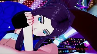 KDA League of Legend Hentai 3D Akali blowjob, boobjob and fucked with multiple cums in her mouth and pussy 1/2